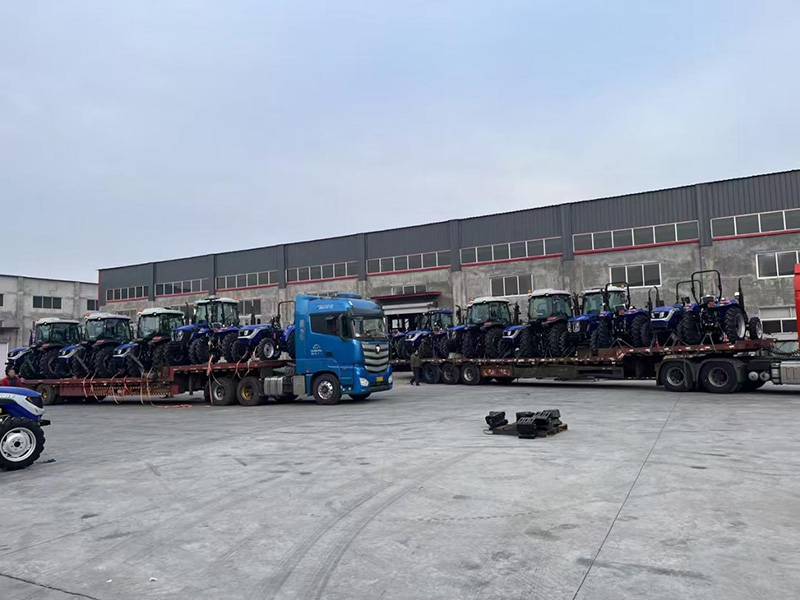 Glory Farm Tractor sendt til Centralasien Finish Loading