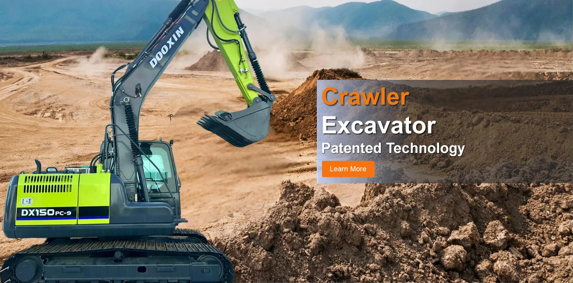 Crawler gravemaskine