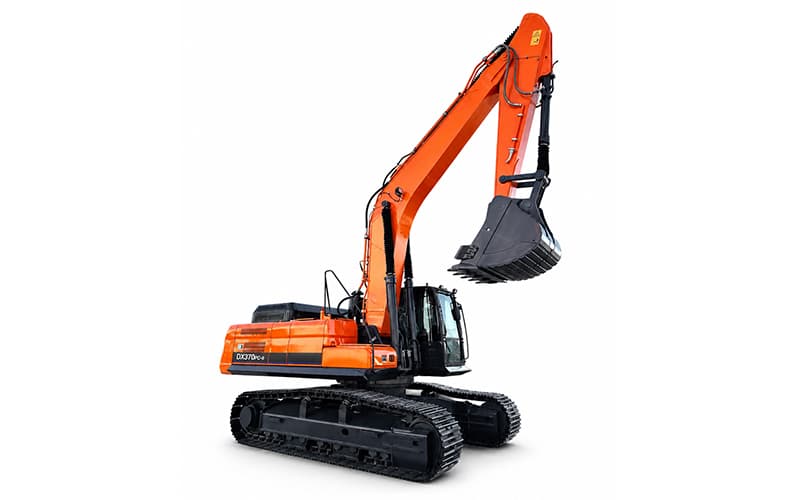 Hard Rocks Nemesis i minedrift! DX370PC-9 (35,6 tons gravemaskine): Ryd en hel minesektion på en dag.
