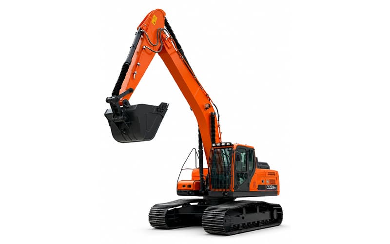 DX230PC-9 21,6 tons larvebåndsgravemaskine
